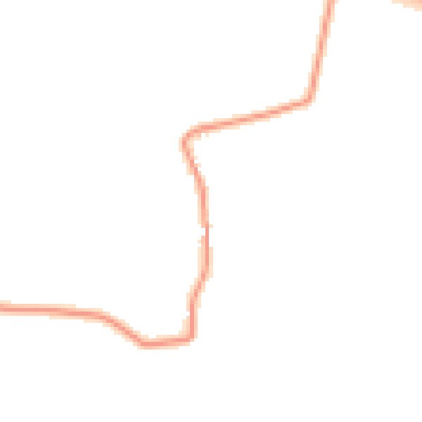 Daytime road noise heatmap for LN1 2PH