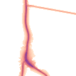 Daytime road noise heatmap for LN1 2PN