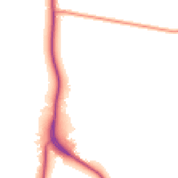 Daytime road noise heatmap for LN1 2PP