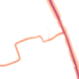 Daytime road noise heatmap for LN1 2RD