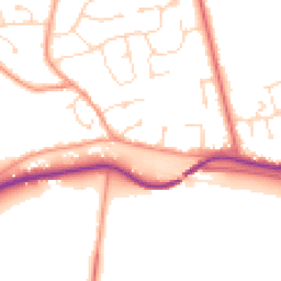 Daytime road noise heatmap for LN1 2TN