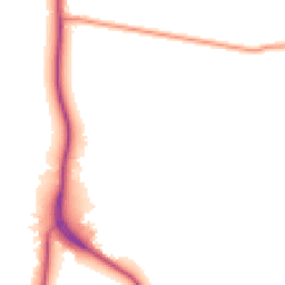 Daytime road noise heatmap for LN1 2TW