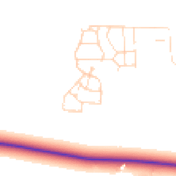 Daytime road noise heatmap for LN1 2UJ