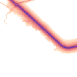 Daytime road noise heatmap for LN1 2WQ