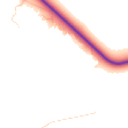Daytime road noise heatmap for LN1 2WW