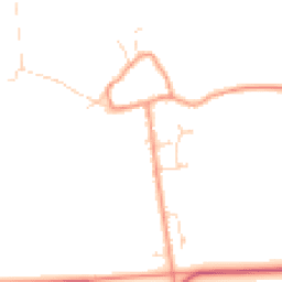 Daytime road noise heatmap for LN1 2XA