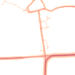 Daytime road noise heatmap for LN1 2XQ