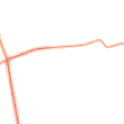 Daytime road noise heatmap for LN1 2YS