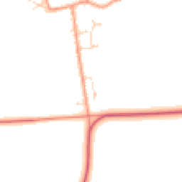 Daytime road noise heatmap for LN1 2YT
