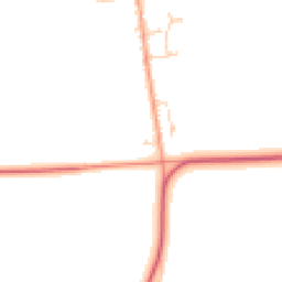 Daytime road noise heatmap for LN1 2YY