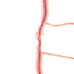 Daytime road noise heatmap for LN1 2YZ