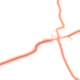 Daytime road noise heatmap for LN1 2ZJ