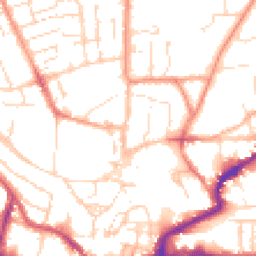 Daytime road noise heatmap for LN1 3AR