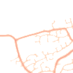Daytime road noise heatmap for LN1 4AR