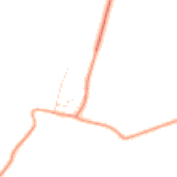 Daytime road noise heatmap for LN10 5DY