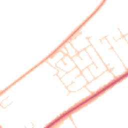 Daytime road noise heatmap for LN10 6BP