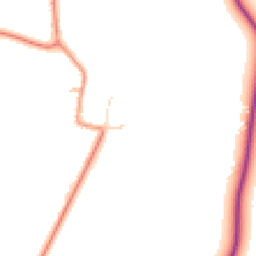 Daytime road noise heatmap for LN10 6GD