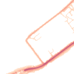 Daytime road noise heatmap for LN10 6QW