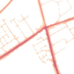 Daytime road noise heatmap for LN10 6RN