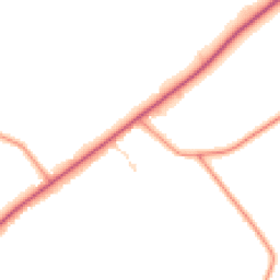 Daytime road noise heatmap for LN10 6TB