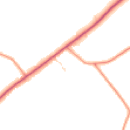 Daytime road noise heatmap for LN10 6UT