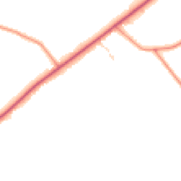 Daytime road noise heatmap for LN10 6UU