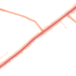 Daytime road noise heatmap for LN10 6UX