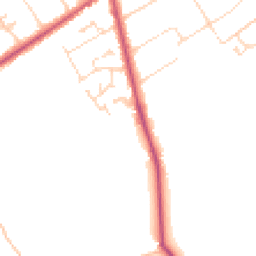 Daytime road noise heatmap for LN10 6WP