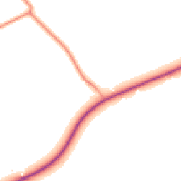 Daytime road noise heatmap for LN10 6XW