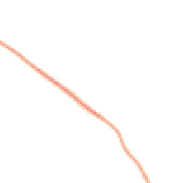 Daytime road noise heatmap for LN13 0AL