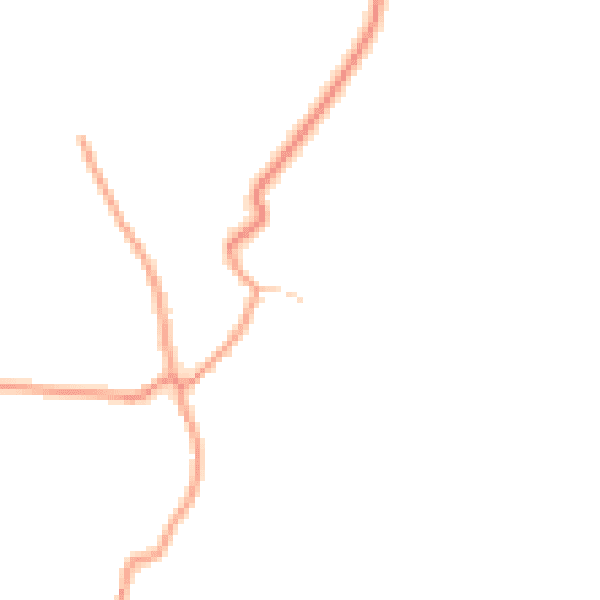 Daytime road noise heatmap for LN13 0BH