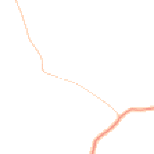 Daytime road noise heatmap for LN13 0BP