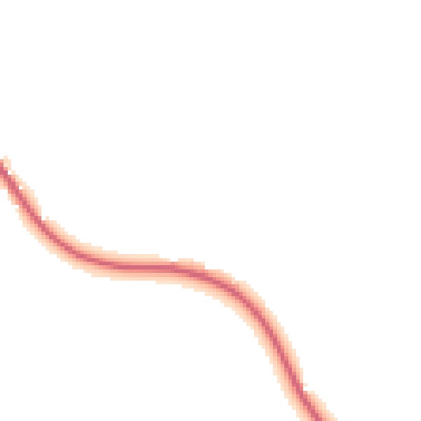 Night-time road noise heatmap for LN13 0BQ