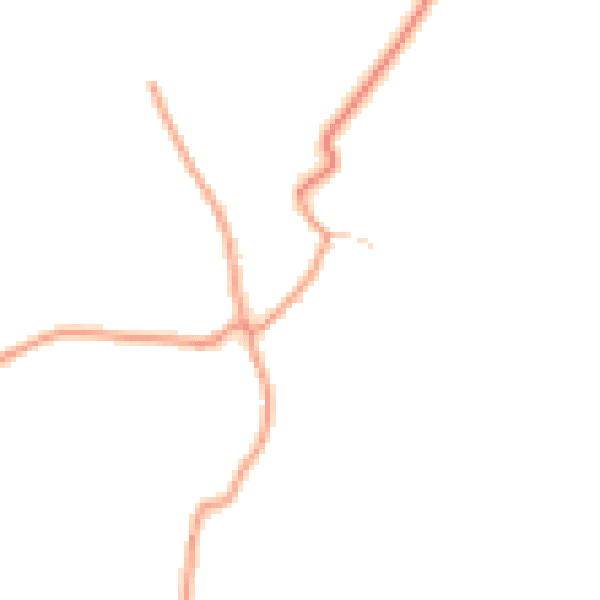 Daytime road noise heatmap for LN13 0BU