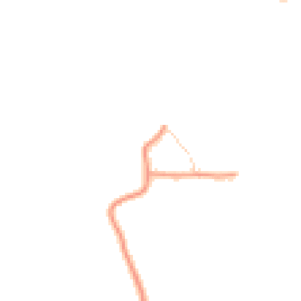 Daytime road noise heatmap for LN13 0DT