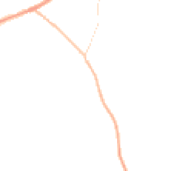 Night-time road noise heatmap for LN13 9BZ