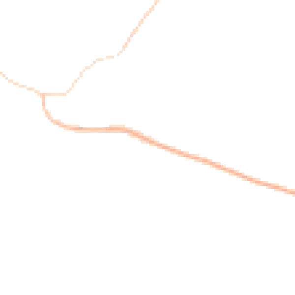 Night-time road noise heatmap for LN13 9JJ