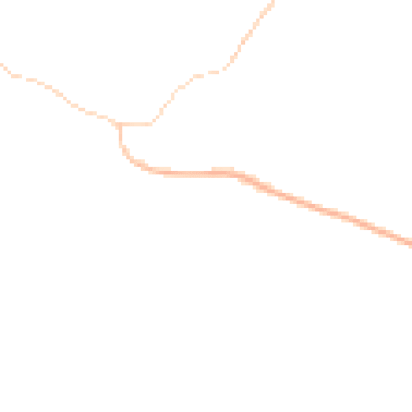 Night-time road noise heatmap for LN13 9JQ