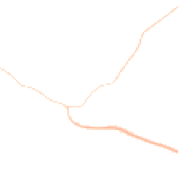 Night-time road noise heatmap for LN13 9PX