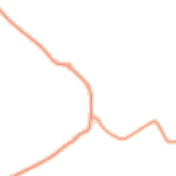 Daytime road noise heatmap for LN13 9TD