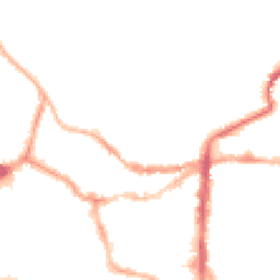 Night-time road noise heatmap for LN2 1HY