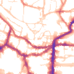 Daytime road noise heatmap for LN2 1HZ