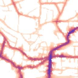 Daytime road noise heatmap for LN2 1LT