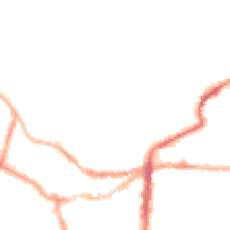 Night-time road noise heatmap for LN2 1LT