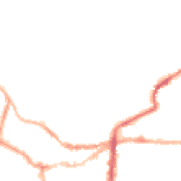 Night-time road noise heatmap for LN2 1LY