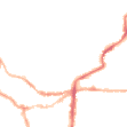 Night-time road noise heatmap for LN2 1LZ