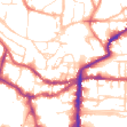 Daytime road noise heatmap for LN2 1PG