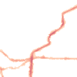 Night-time road noise heatmap for LN2 1PP