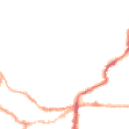 Night-time road noise heatmap for LN2 1PX