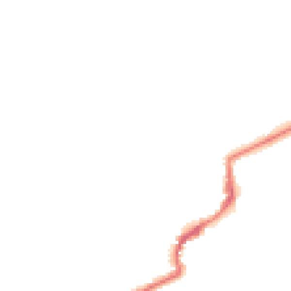 Night-time road noise heatmap for LN2 1QS